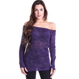 Innocent Lifestyle Knitted Top - Hena Purple M