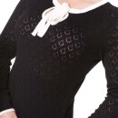 Banned Retro Vintage Pullover - First Love Schwarz M