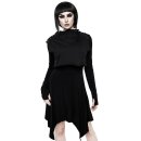 Killstar 2-in-1 Dress with  Crop Top - Chalice S