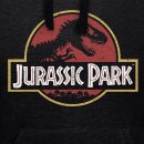 Maglione con cappuccio Jurassic Park - Logo classico nero S