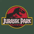 Jurassic Park Kapuzenpullover - Classic Logo Oliv L