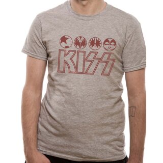 Kiss T-Shirt - Symboles