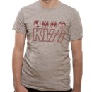 Kiss T-Shirt - Symbols