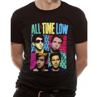 Camiseta All Time Low - Pop Art M