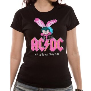 AC/DC Ladies T-Shirt - Fly On The Wall L