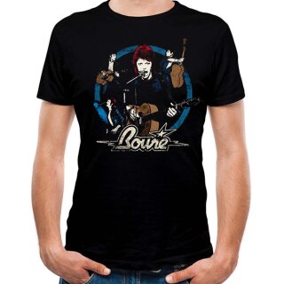 T-shirt David Bowie - Collage S