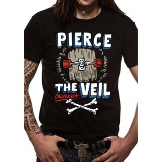 Pierce The Veil T-Shirt - Skate Deck S