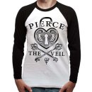 Pierce The Veil Longsleeve Raglan Tricko - Heartlock