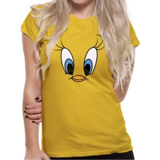 Looney Tunes Damen T-Shirt - Tweety Face XXL