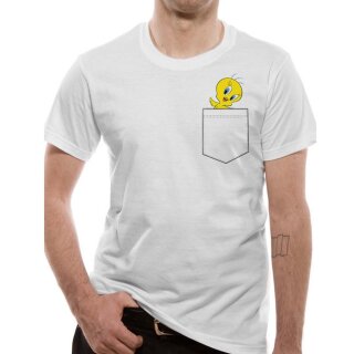 Looney Tunes T-Shirt - Tweety Pocket XXL