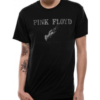 T-shirt Pink Floyd - Je souhaite que tu sois ici XXL