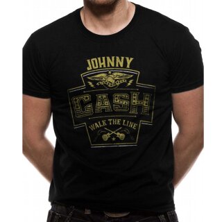 Maglietta Johnny Cash - Walk The Line XXL