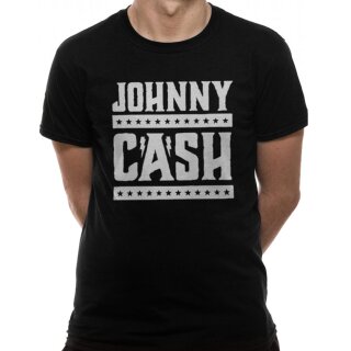 Maglietta Johnny Cash - Logo semplice S