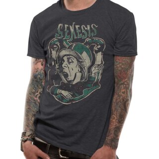 Camiseta del Génesis - Sombrerero loco gris