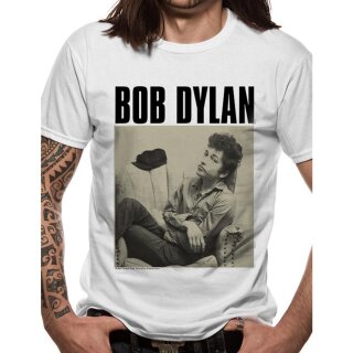 Maglietta Bob Dylan - Seduto