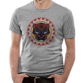 Black Panther T-Shirt - Circle Logo S