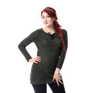 Innocent Lifestyle Knitted Mini Dress - Lana Olive S