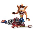 Crash Bandicoot Action Figure - Deluxe Crash with Jet Board