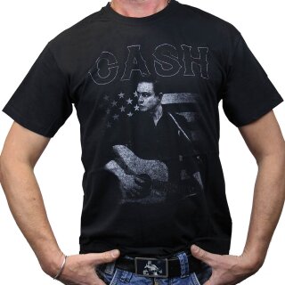 Johnny Cash Tricko - Guitar American