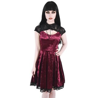 Killstar Velvet Mini Dress - Astephana XXL
