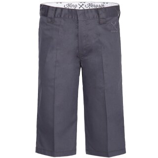 King Kerosin Shorts - Workwear Grey W: 42