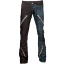 Black Pistol Jeans Trousers - Freak Pants Tartan Green