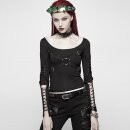 Punk Rave Langarm Top - Jointed Doll XS-S