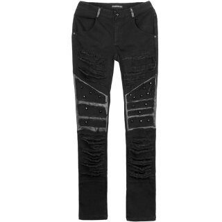 Punk Rave Jeans Trousers - Mad Max 3XL