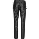 Pantalon en cuir synthétique Punk Rave - Nergal 4XL