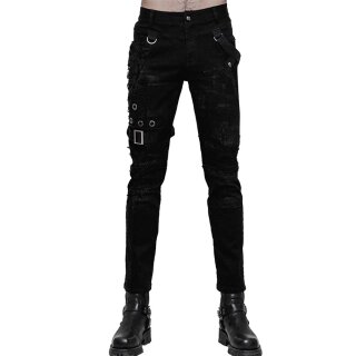 Pantalon Punk Rave Jeans - Nazgul 4XL