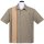 Steady Clothing Vintage Bowling Shirt - Palm Springs Hellbraun M