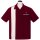 Steady Clothing Vintage Bowling Shirt - Cocktail Lounge Wine Red