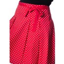 Banned Retro A-Linien Rock - Polka Dots Rot