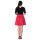 Banned Retro A-Line Skirt - Polka Dots Red XL
