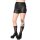 Banned Alternative Faux Leather Shorts - Glam Goth Leo XL