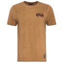 King Kerosin T-Shirt - Hot Rod Braun 3XL