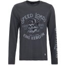 King Kerosin Langarm T-Shirt - Speed Lords Grau