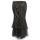 Rubiness Falda Maxi gótica - Falda victoriana negra de talla grande
