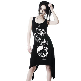 Killstar Tank Dress - Cat Lady L