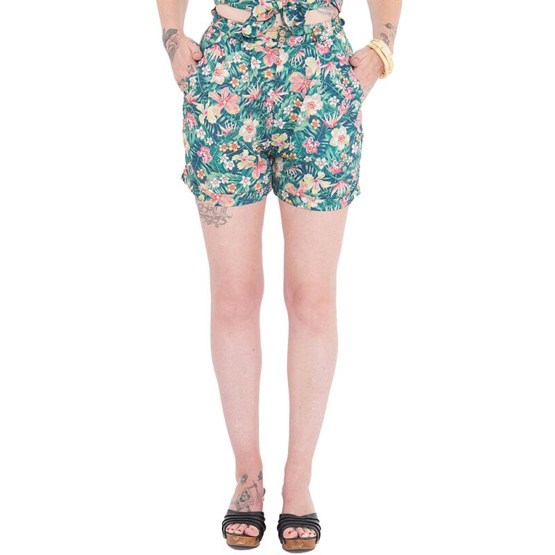 Queen Kerosin Shorts - Tropical XL