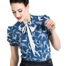 Hell Bunny Vintage Blouse - Lilou