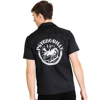 Chet Rock Vintage Bowling Shirt - Psychobilly