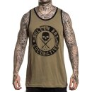 Sullen Clothing Tank Top - Badge of Honour Olive S
