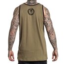 Sullen Clothing Tank Top - Badge of Honour Olive
