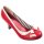 Dancing Days Pumps - Sparkle Falls Rot