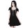 Killstar Velvet Babydoll Dress - Heather 4XL