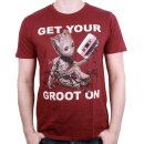 Maglietta Guardians of the Galaxy - Get Your Groot On