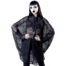 Killstar Lace Batwing Blouse - Willow
