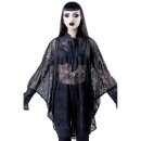Killstar Lace Batwing Blouse - Willow