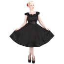 H&R London Vintage Kleid - Black Lydia 36